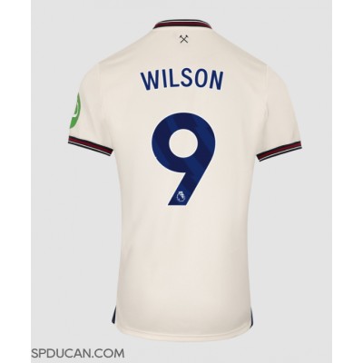 Muški Nogometni Dres West Ham United Callum Wilson #9 Gostujuci 2025-26 Kratak Rukav Muški Nogometni Dres West Ham United Callum Wilson #9 Gostujuci 2025-26 Kratak Rukav
